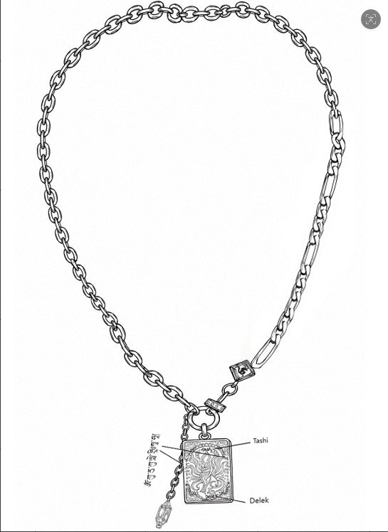Tashi Scribe Necklace